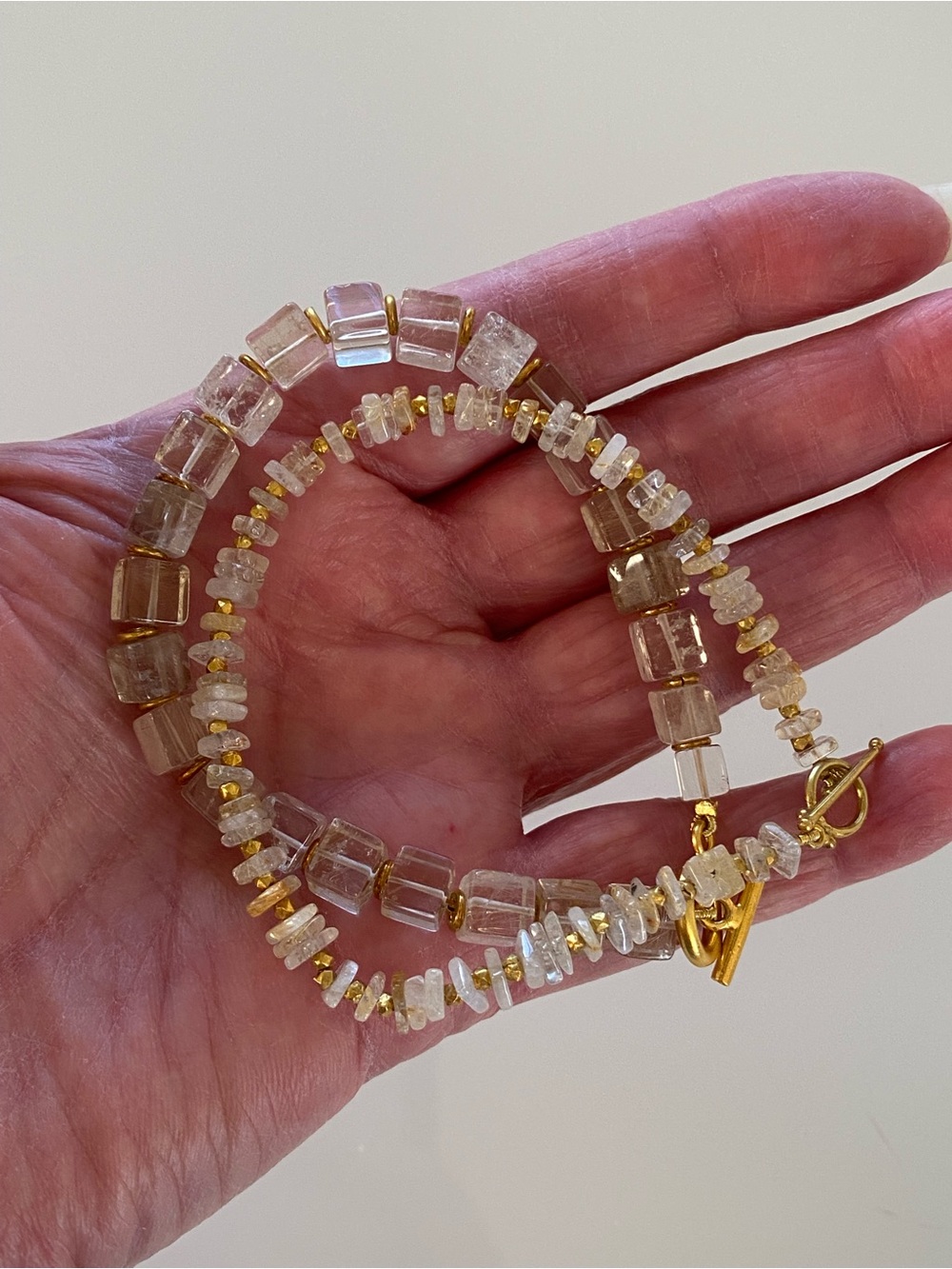 Set of 2 Crystal Quartz Bracelets - Picture 6 of 6